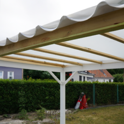 Installation de pergola en PVC Val-de-Reuil